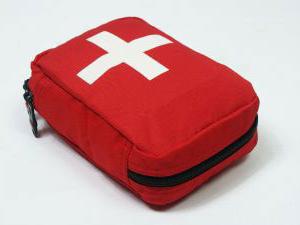 First Aid Kit in the Road